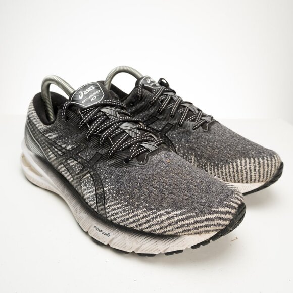 ASICS GT-2000 10 athletic running shoes Black grey size 8.5 - Picture 2 of 11